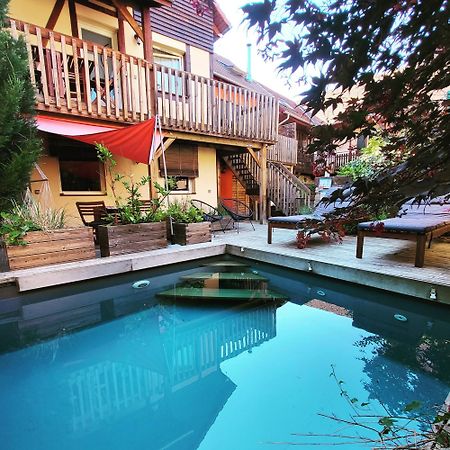 Апартаменты Meubles De Tourisme Griotte Et Cannelle Bergbieten Экстерьер фото