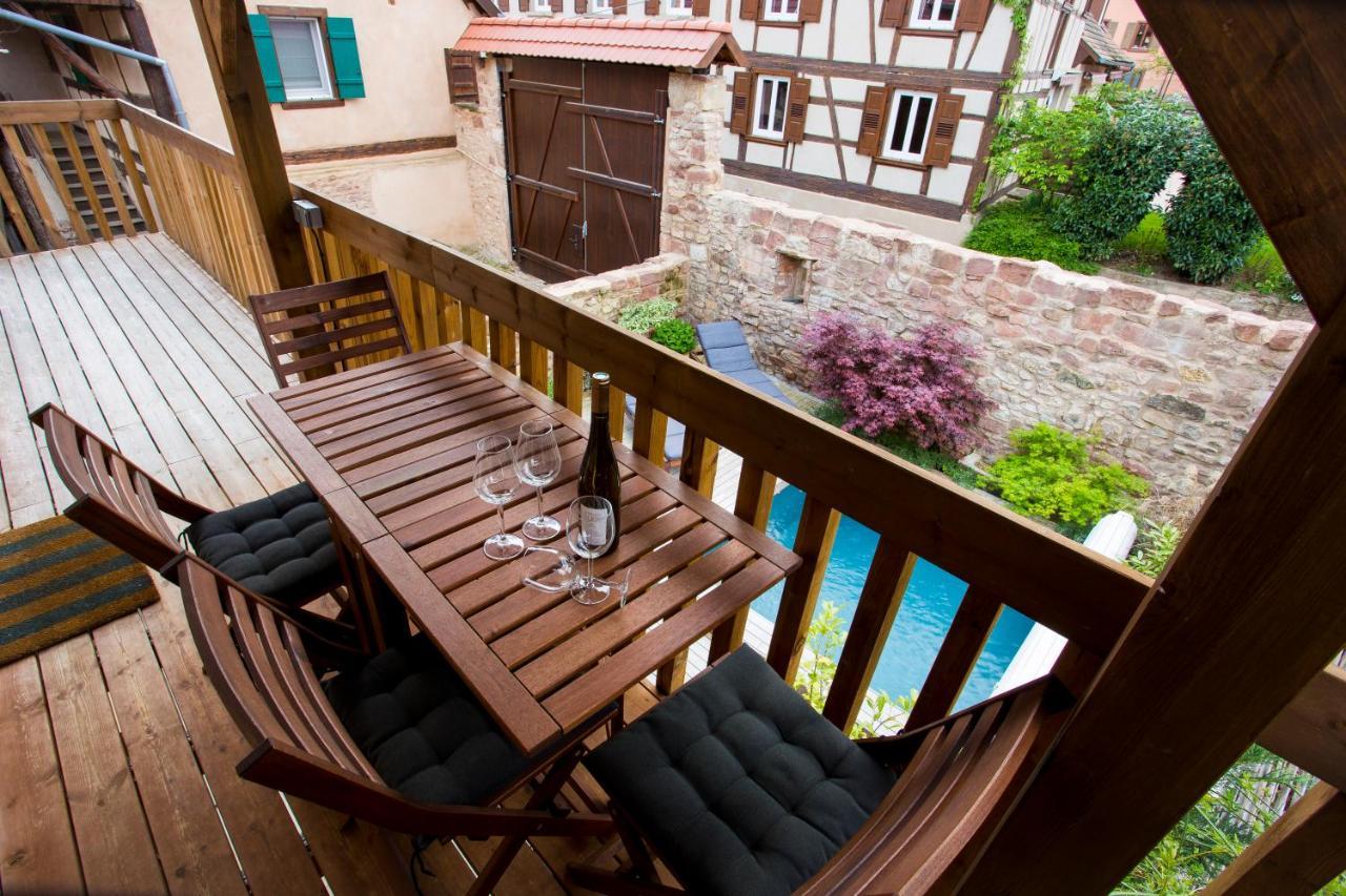 Апартаменты Meubles De Tourisme Griotte Et Cannelle Bergbieten Экстерьер фото